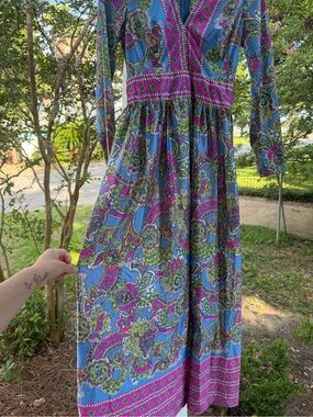 Vintage 1970s Sue Brett Junior Dress